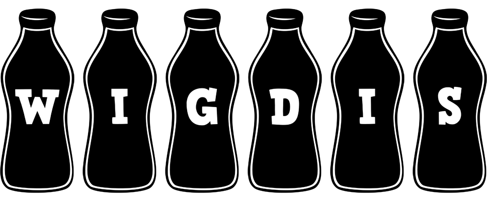 Wigdis bottle logo