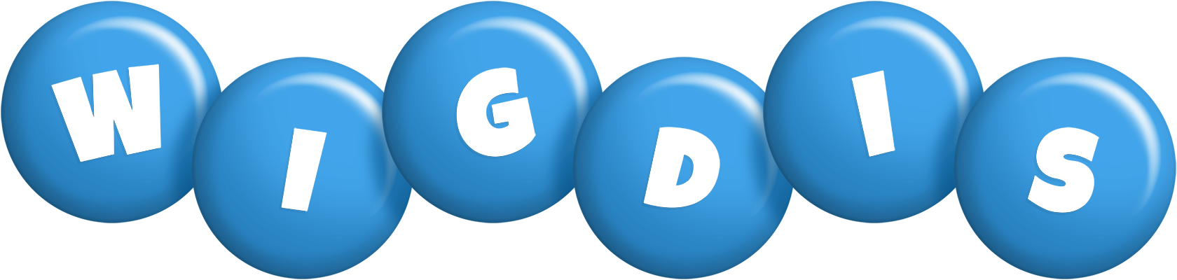 Wigdis candy-blue logo