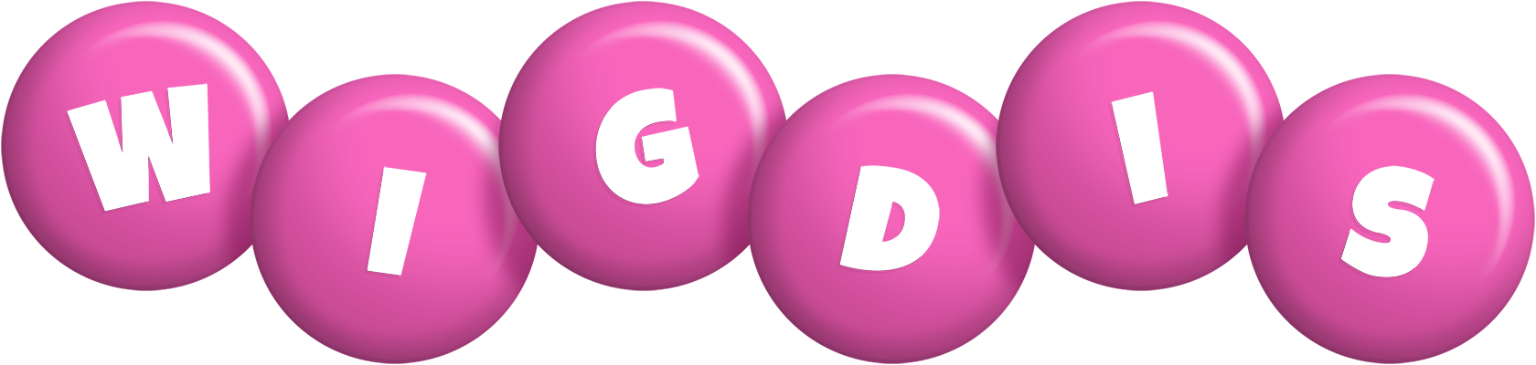 Wigdis candy-pink logo
