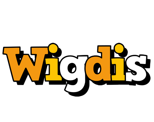 Wigdis cartoon logo