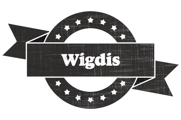 Wigdis grunge logo