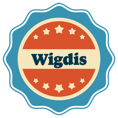 Wigdis labels logo