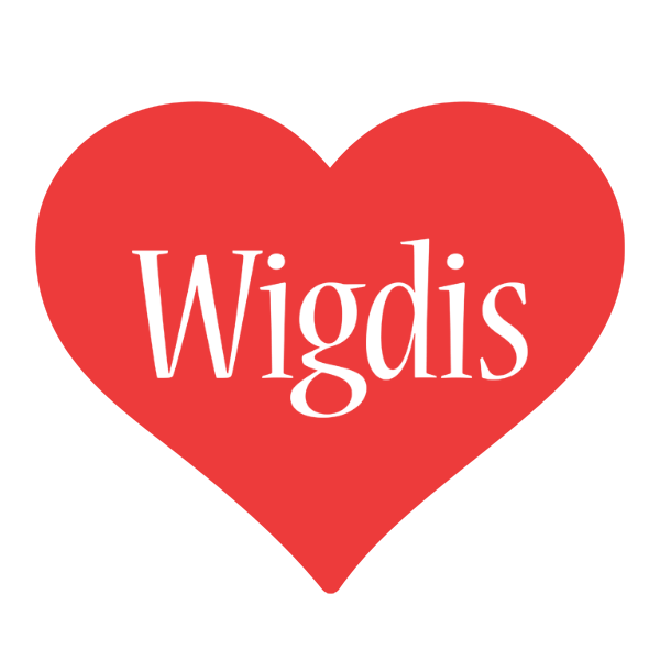 Wigdis love logo
