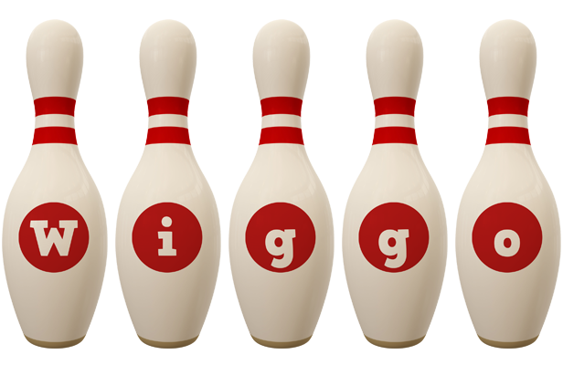 Wiggo bowling-pin logo