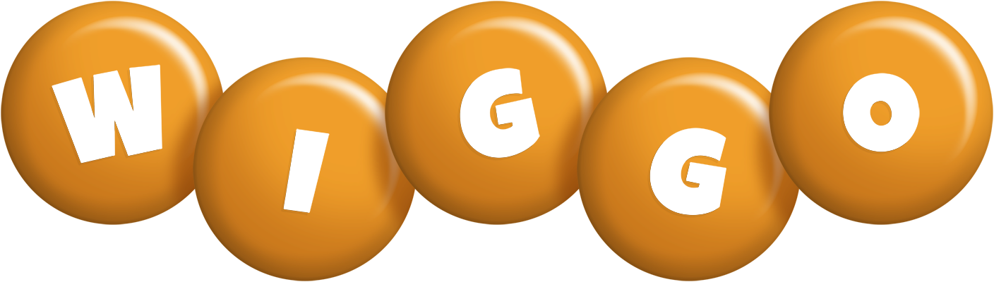 Wiggo candy-orange logo