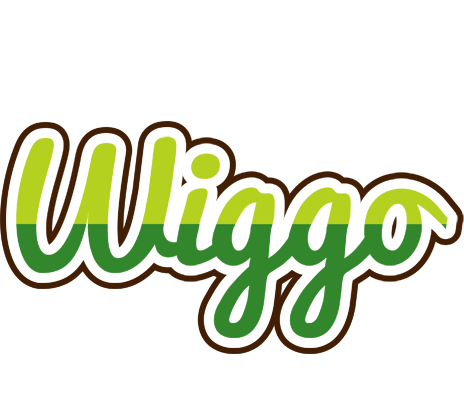 Wiggo golfing logo
