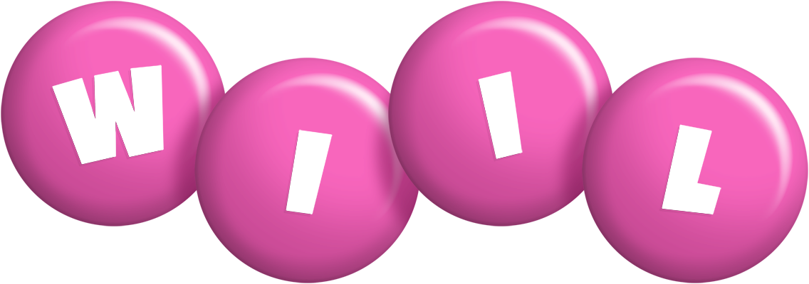 Wiil candy-pink logo