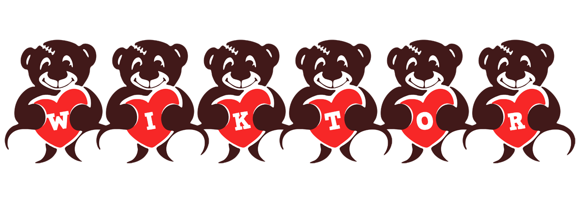 Wiktor bear logo
