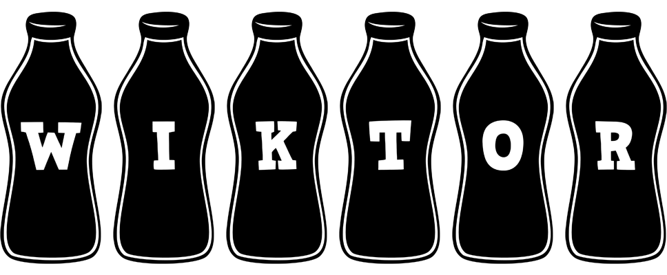 Wiktor bottle logo