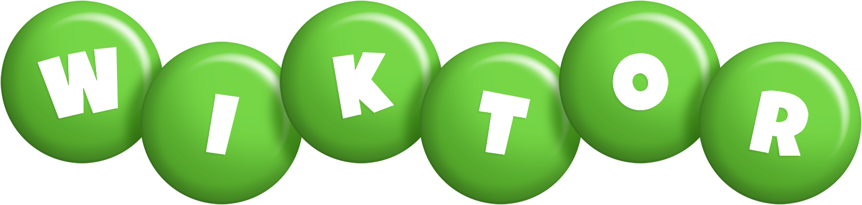 Wiktor candy-green logo