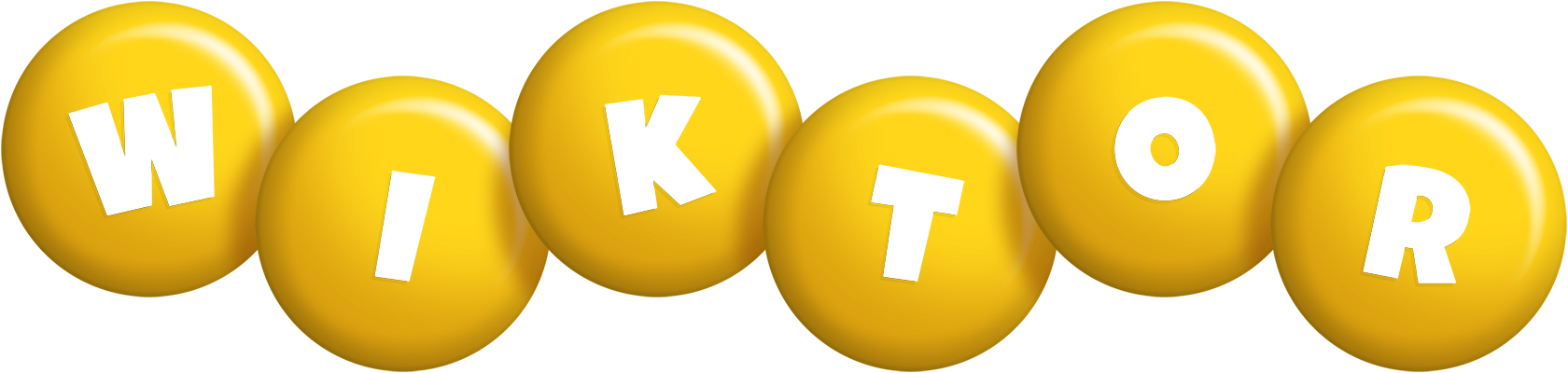 Wiktor candy-yellow logo