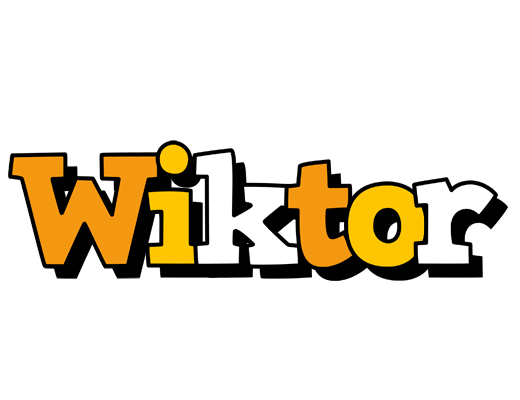Wiktor cartoon logo