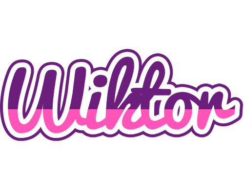 Wiktor cheerful logo
