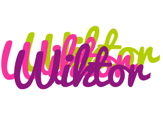 Wiktor flowers logo