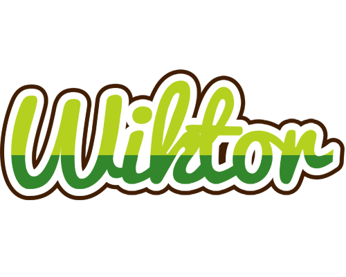 Wiktor golfing logo
