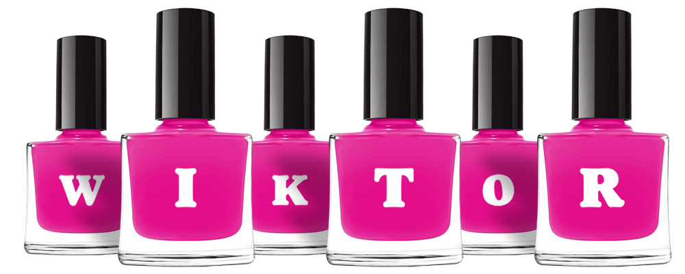 Wiktor nails logo