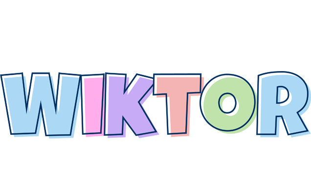 Wiktor pastel logo