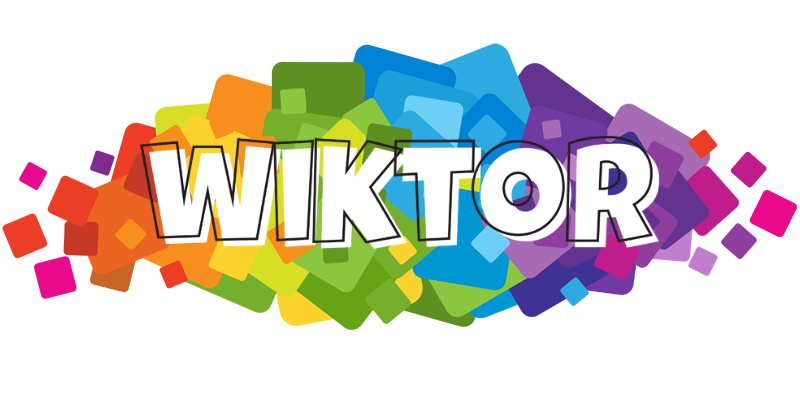 Wiktor pixels logo