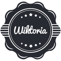 Wiktoria badge logo