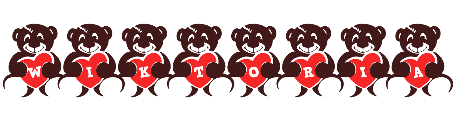 Wiktoria bear logo