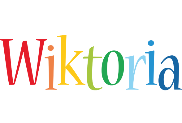 Wiktoria birthday logo