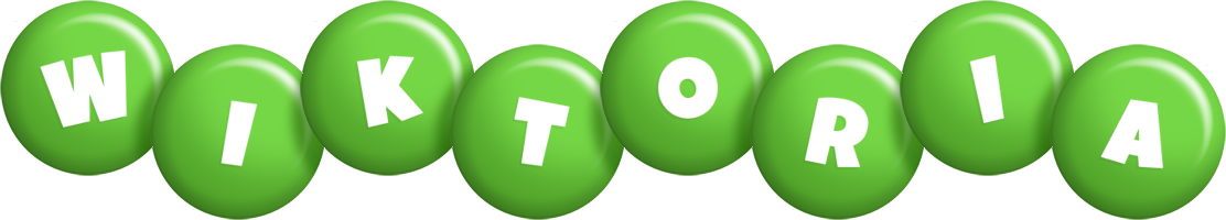 Wiktoria candy-green logo