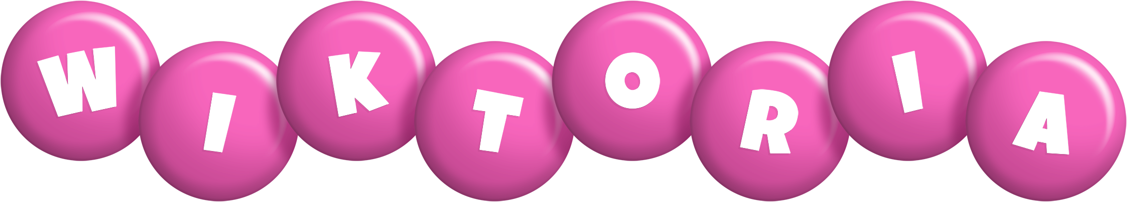 Wiktoria candy-pink logo