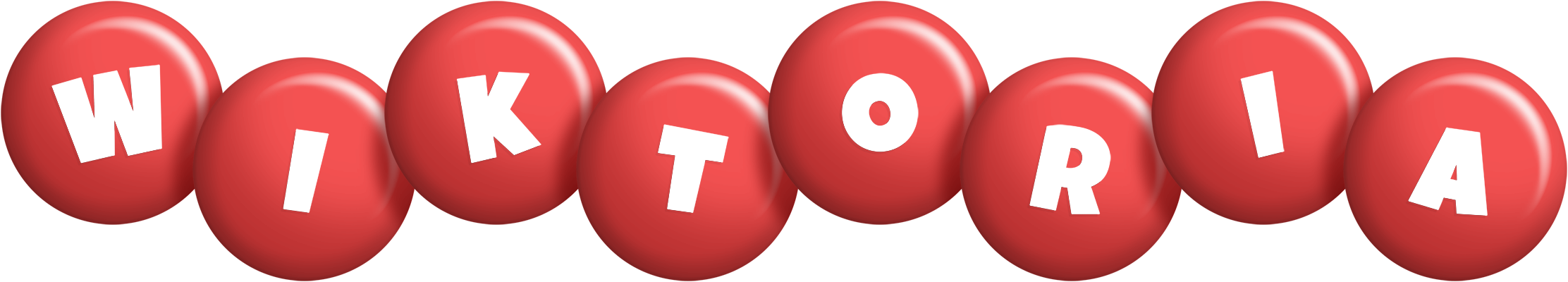 Wiktoria candy-red logo