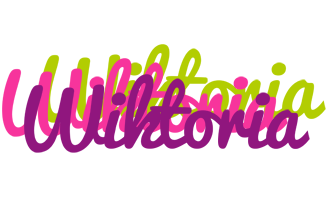 Wiktoria flowers logo