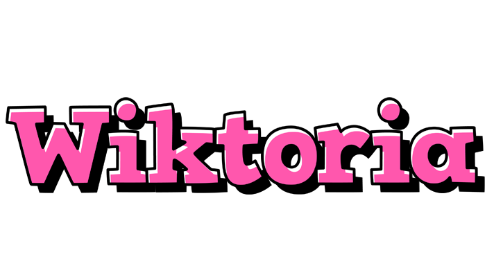 Wiktoria girlish logo