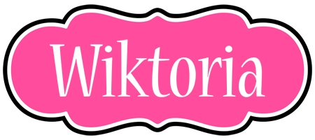 Wiktoria invitation logo