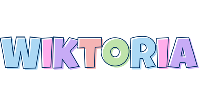 Wiktoria pastel logo