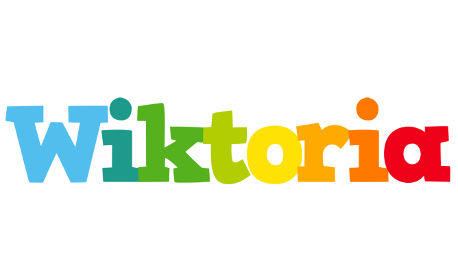 Wiktoria rainbows logo