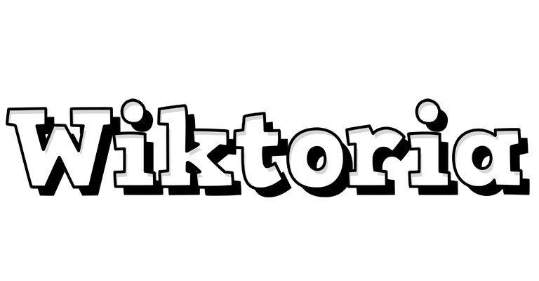 Wiktoria snowing logo