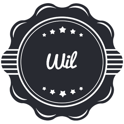 Wil badge logo