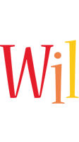 Wil birthday logo