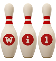 Wil bowling-pin logo