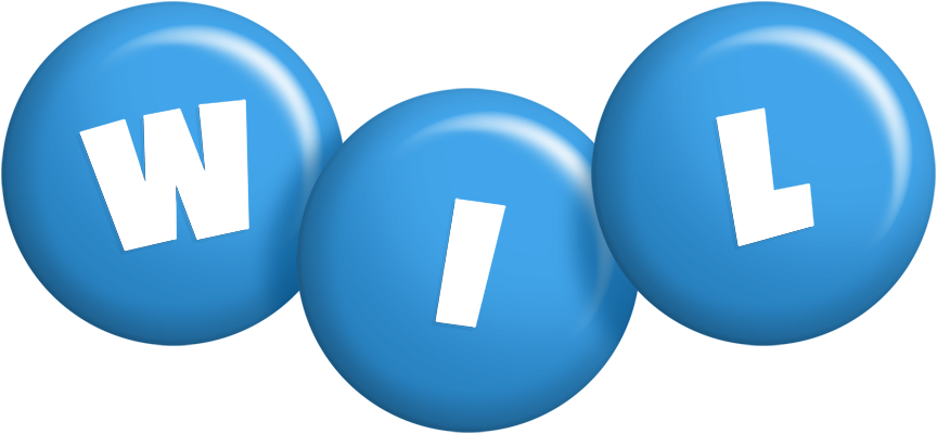 Wil candy-blue logo