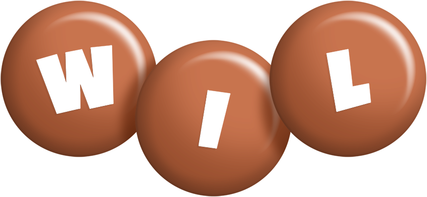 Wil candy-brown logo