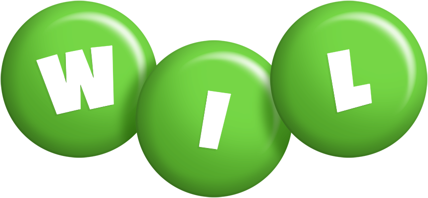Wil candy-green logo