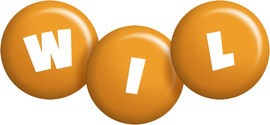 Wil candy-orange logo