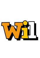 Wil cartoon logo