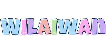 Wilaiwan pastel logo