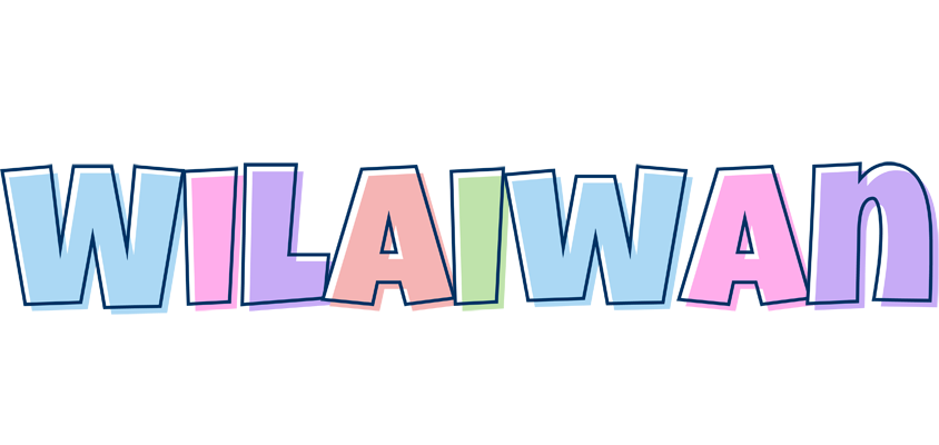 Wilaiwan pastel logo