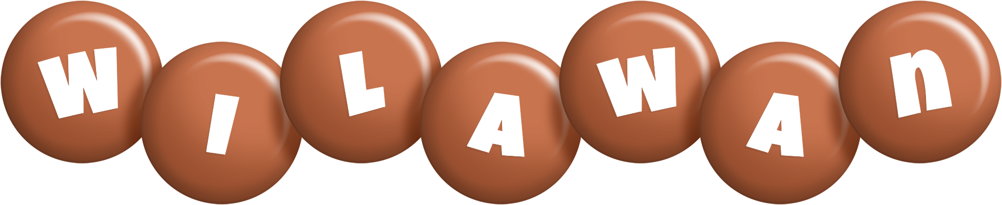 Wilawan candy-brown logo