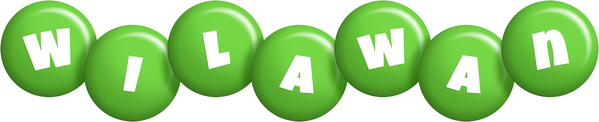 Wilawan candy-green logo