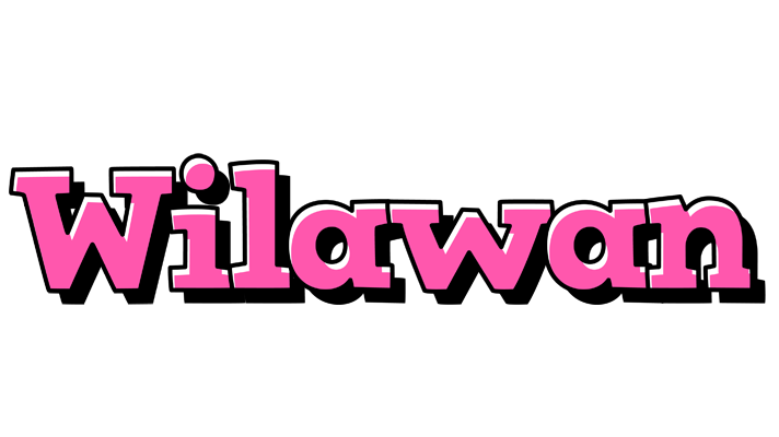 Wilawan girlish logo