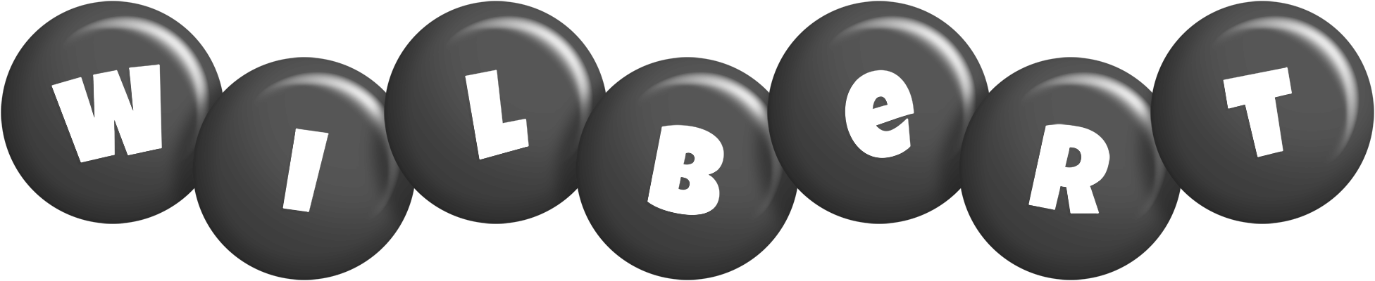 Wilbert candy-black logo