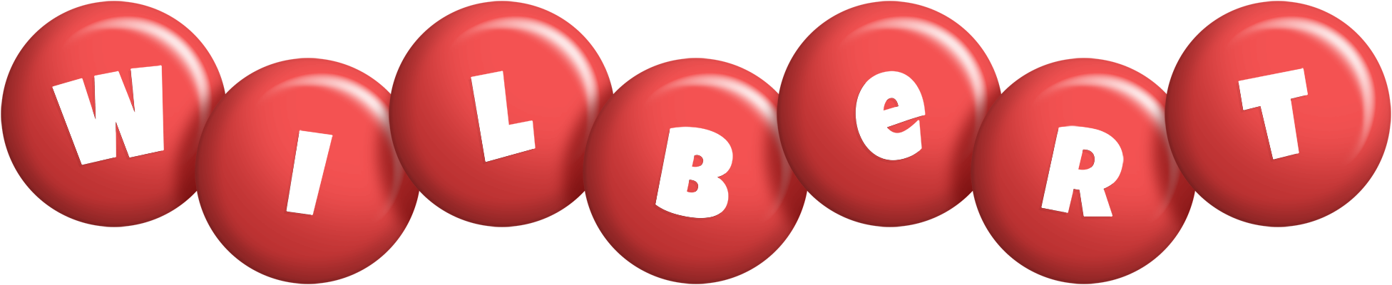 Wilbert candy-red logo
