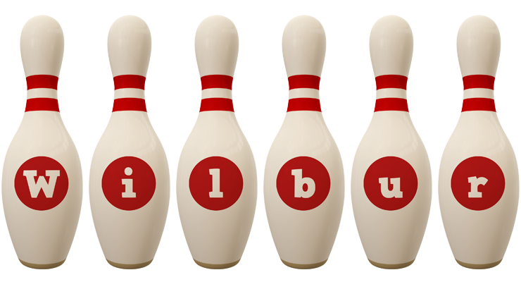 Wilbur bowling-pin logo